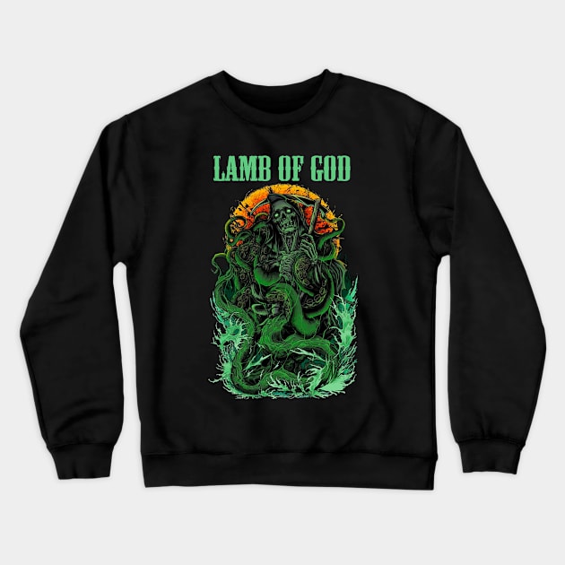 LAMB OF GOD BAND Crewneck Sweatshirt by Pastel Dream Nostalgia